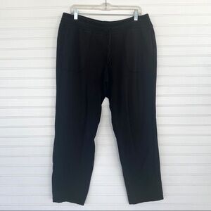 Athletic Works Sweatpants XL Black Drawstring Cotton Modal Lounge‎ Pants